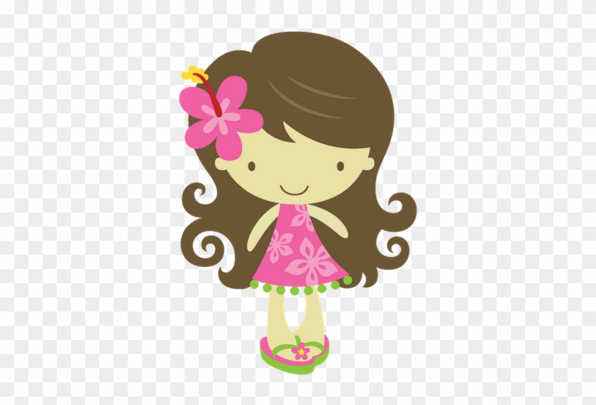 Hawaiian Aloha Tropical - Hawaiiana Bebe Clip Art #288256