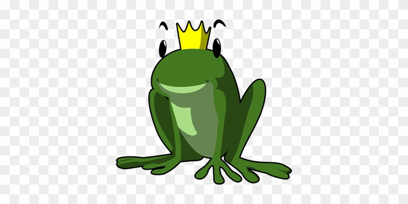 Green Frog Clipart Pixabay - Frog Prince Clipart #288268