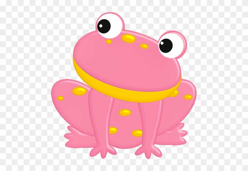 Pink Frog Clipart - Cute Pink Frog #288301