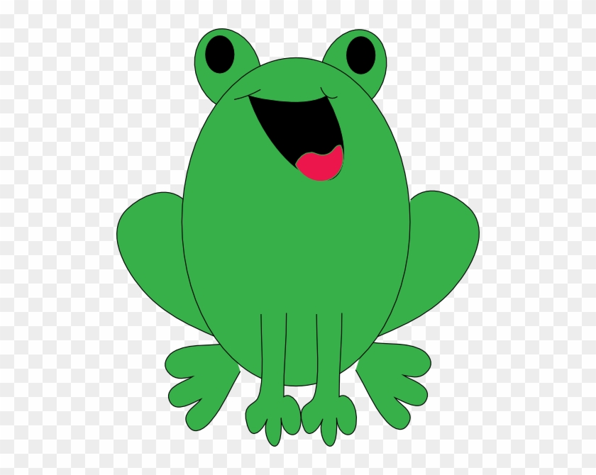 Smile Green Frog Clipart - Scalable Vector Graphics #288306