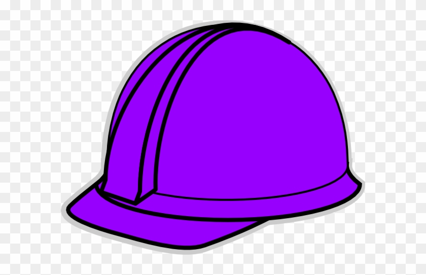 Purple Hard Hat Clip Art At Clker - Purple Hat Clip Art #288319