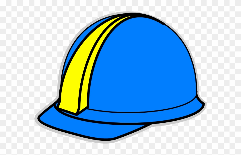 Blue Hard Hat Clip Art At Clker - Blue Hard Hat Png #288331