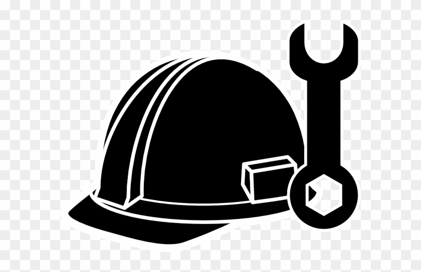 Hardhat Clipart Black #288346