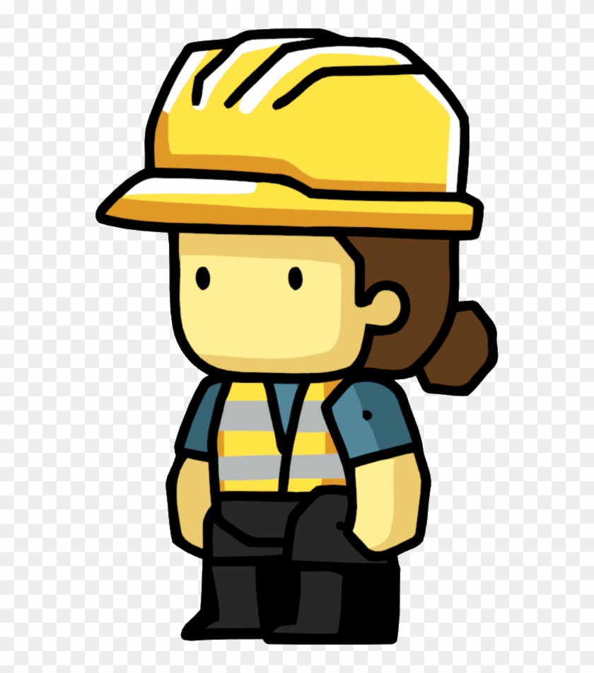 Worker Female - Scribblenauts Unlimited #288403