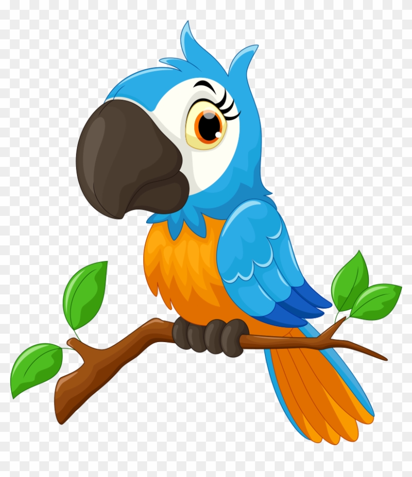 Parrot Cartoon Bird Illustration - Cartoon Loro Shutterstock #288424