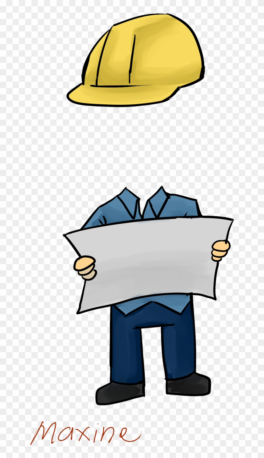 Civil Engineer By Potatoproject14 Civil Engineer By - Civil Engineer Cartoon  - Free Transparent PNG Clipart Images Download