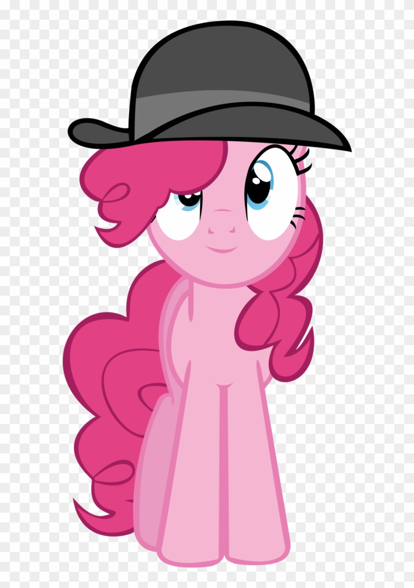 Pinkie Pie Bowler Hat Vector By Drfatalchunk - Pinkie Pie #288438