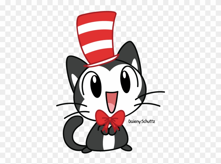 Chibi The Cat In The Hat By Daieny On Deviantart - Cat In The Hat Chibi #288526