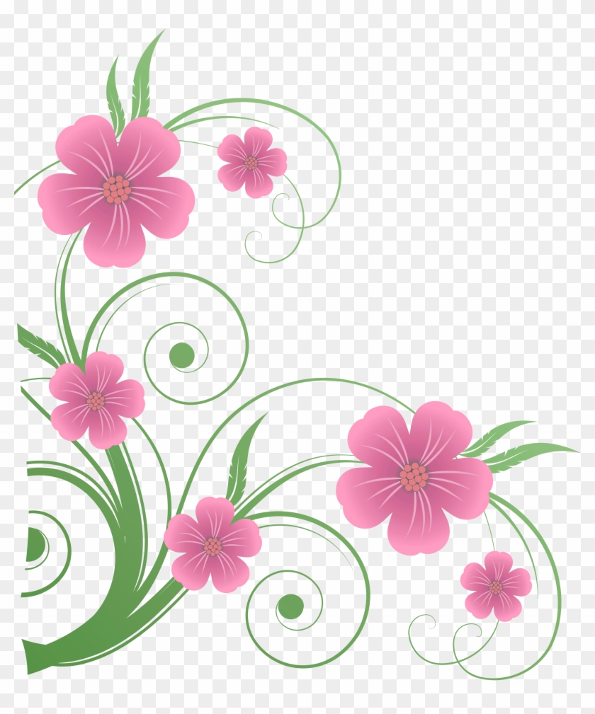 Ornamental Clipart Flower Vine - Happy Mothers Day Quotes In Hindi #288592