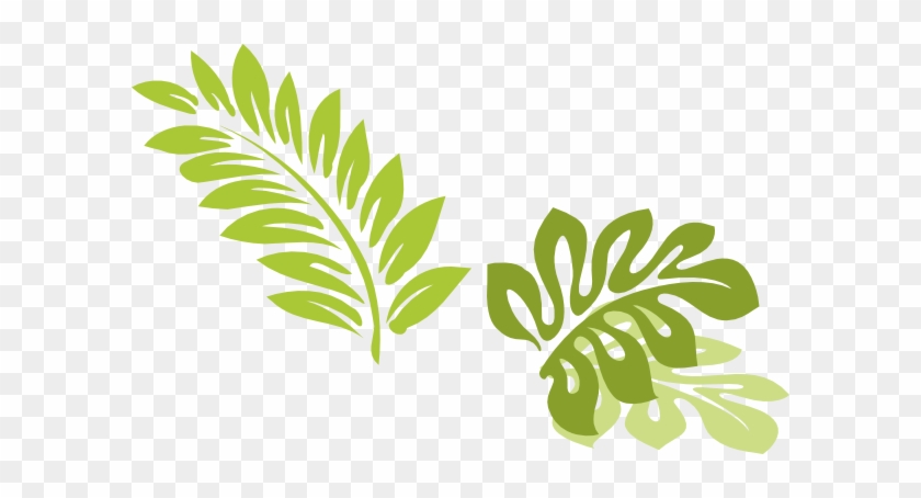 Leaf Clipart Luau - Hawaiian Leaf Clip Art #288652