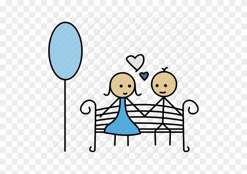 Boy, Date, Flowers, Garden, Gift, Girl, Love Icon Icon - Garden Date Icon #288665