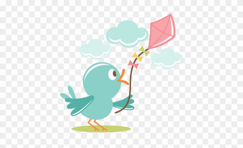 Flying Clipart Miss A - Cute Bird Flying Png #288675