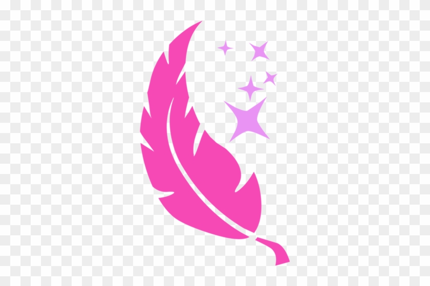Feather - Mlp Cutie Mark Pink #288708