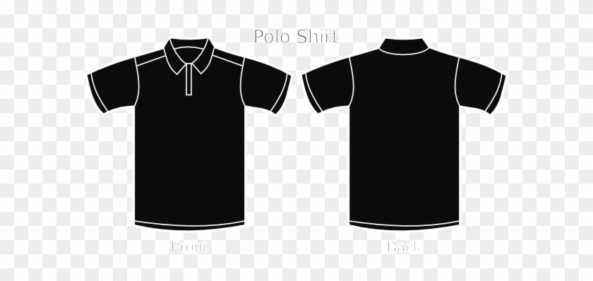 Black Polo Shirt Clip Art - Polo Black T Shirts #288780