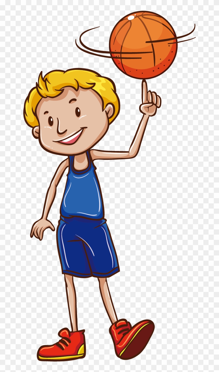 Basketball Stock Photography Clip Art - Basketball Player Cartoon Png #288871