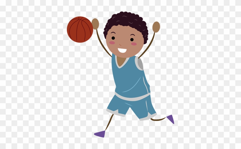 Wall Color - Play Basketball Cartoon Png #288873