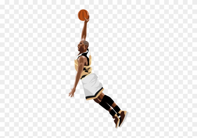 Basketball - Border - Clip - Art - Nba Slam Dunk Png #288922