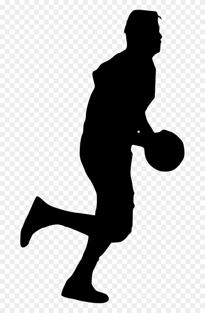 Free Download - Transparent Basketball Player Silhouette Png #288929