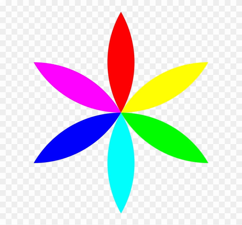 Color Flower Clip Art - Flower Clip Art Colorful #288962