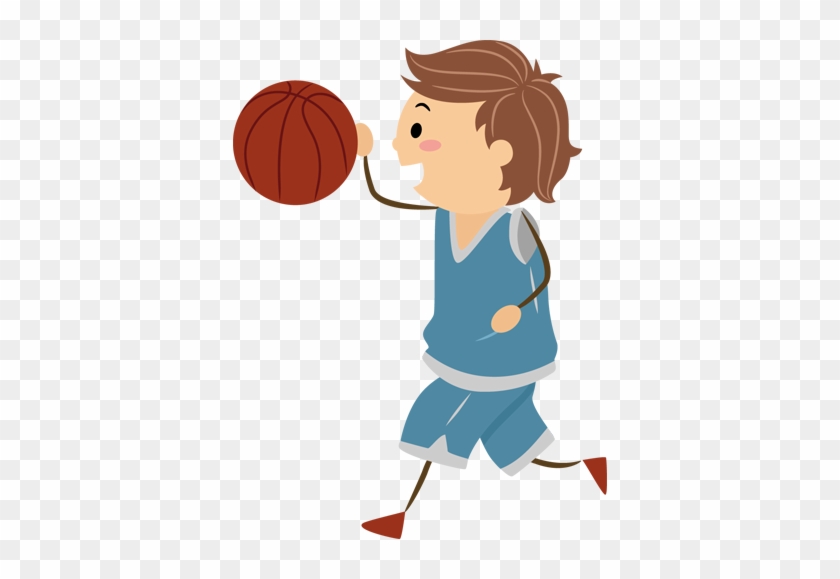 Young Basketball Player Kids Decal - Niño Basketball Png #288985