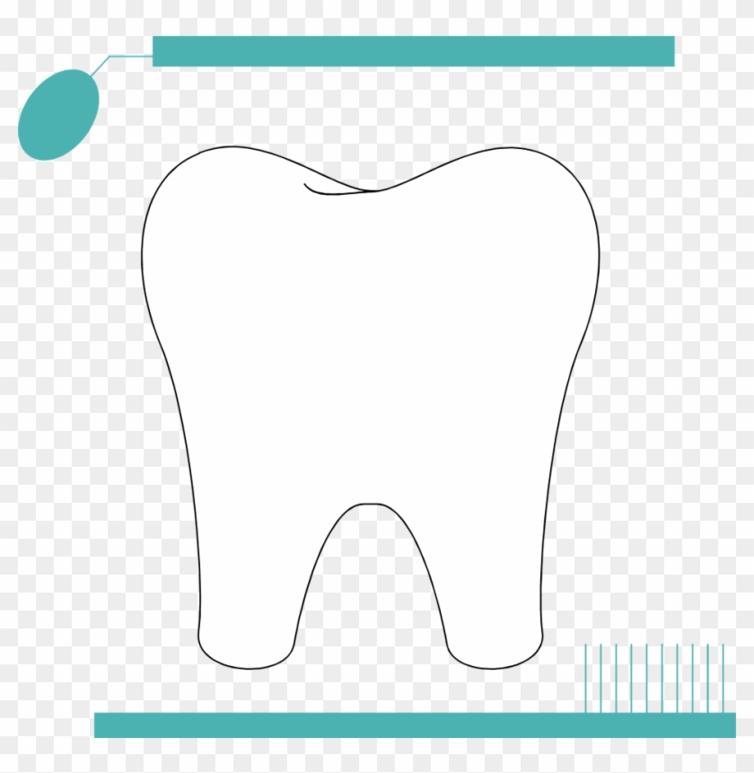 Illustration Of A Tooth And Dental Equipment - Illustration Of A Tooth And Dental Equipment #289103