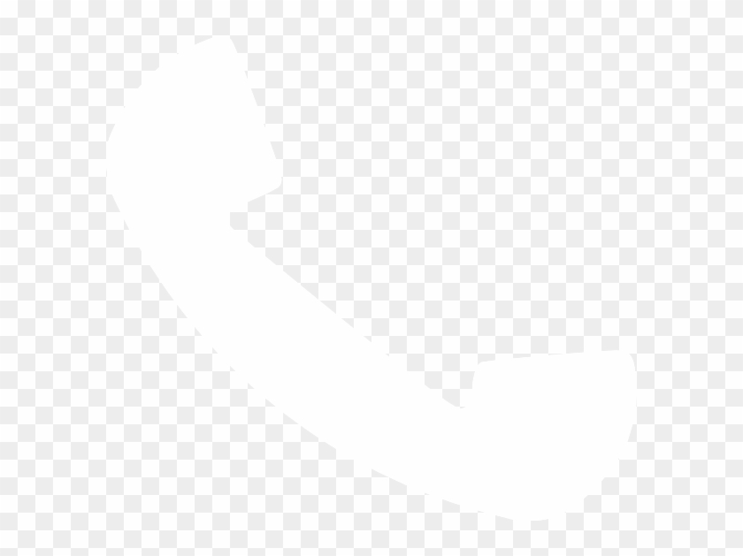 White Phone Receiver Clip Art At Clker - Phone Vector Png White #289122
