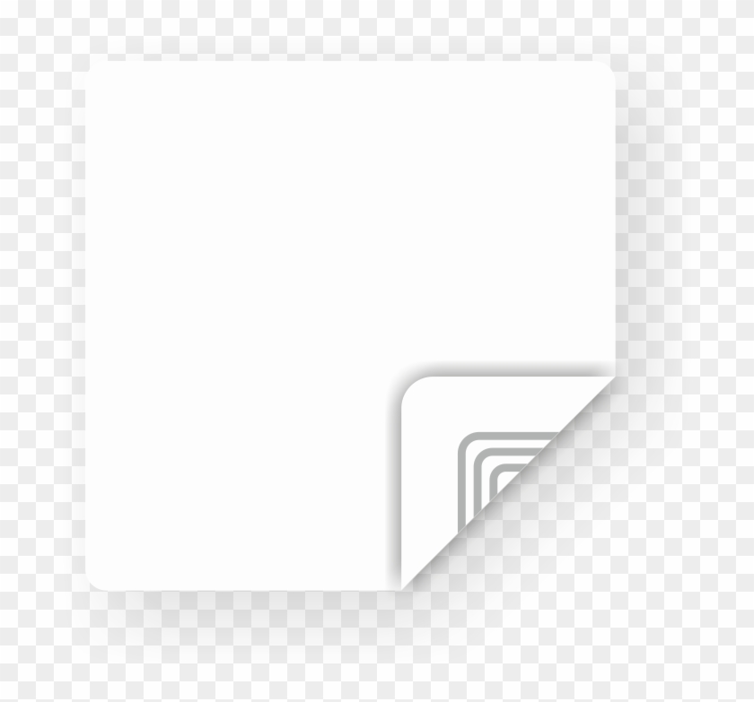 Picture Of White Square Sticker, 35mm, Ultralight - Sticker #289124