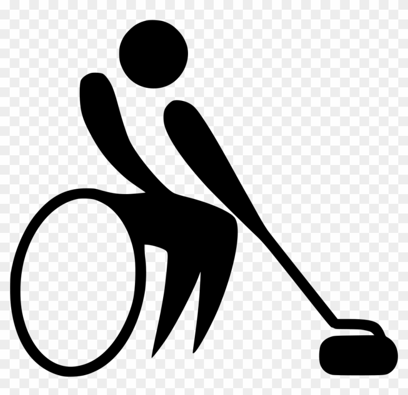 File - Wheelchair Curling - Paralympic Pictogram - - Boccia #289165