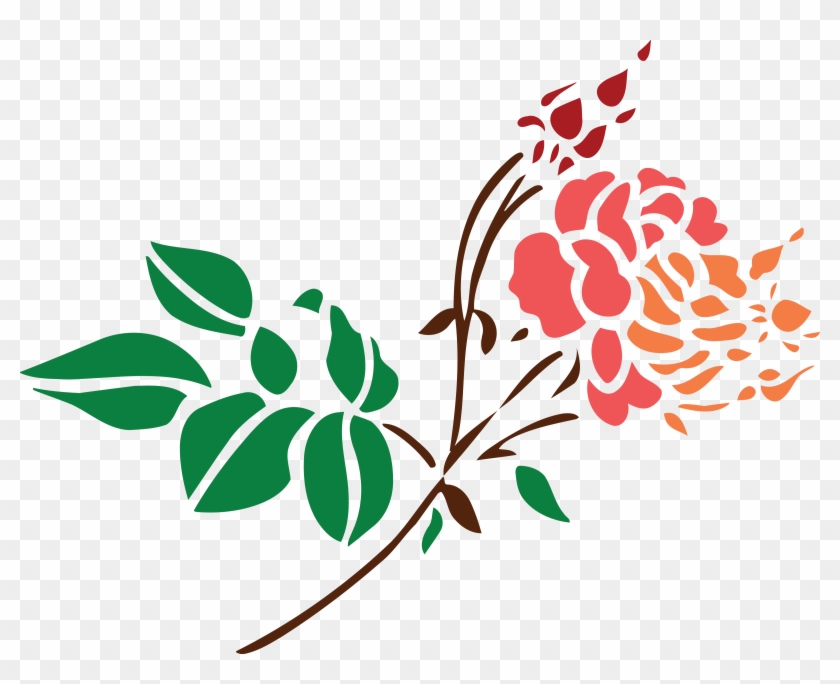 Free Clipart Of A Stem Of Roses - Portable Network Graphics #289221