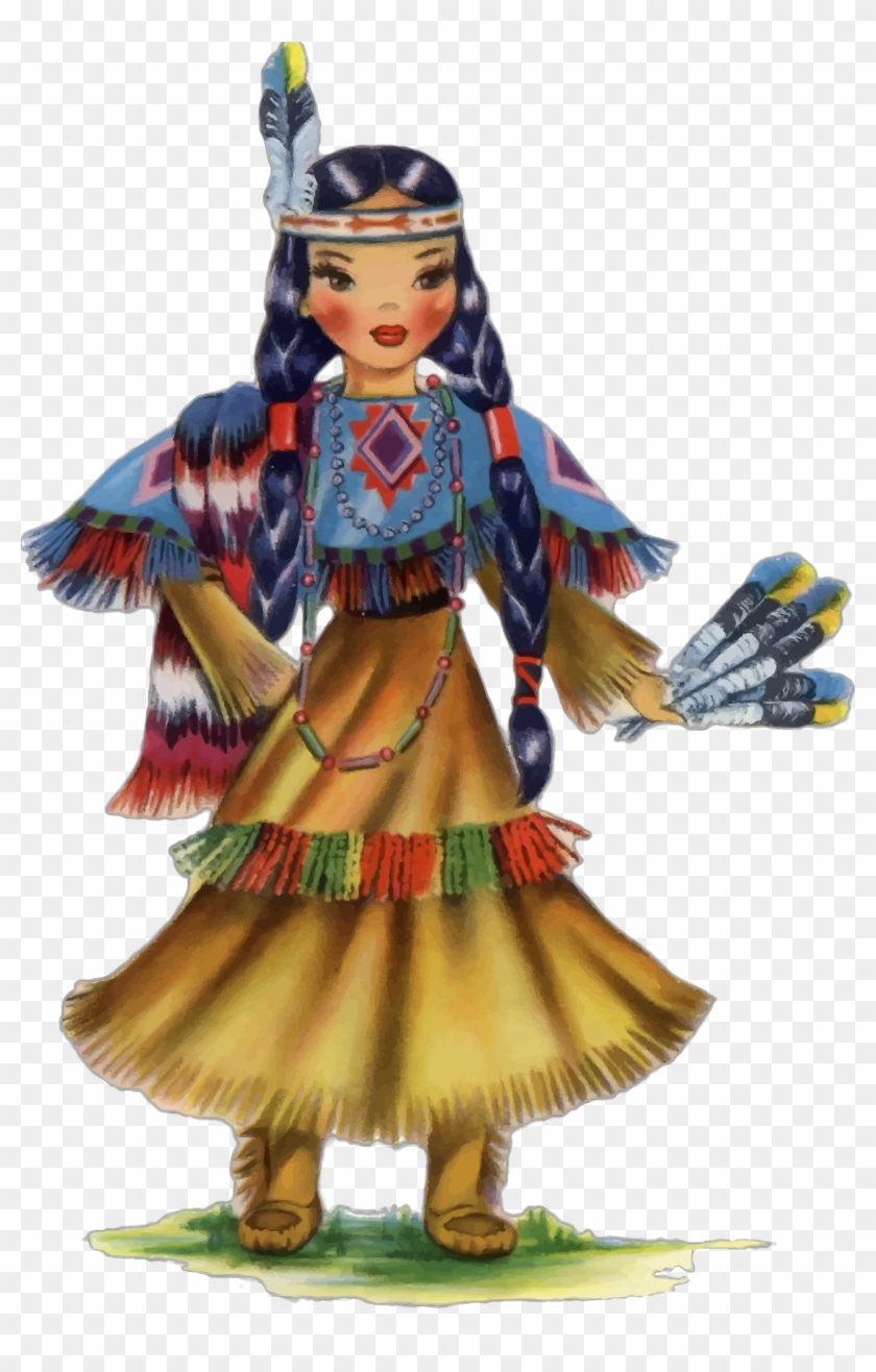 Vintage Native American Doll - Vintage Native American Doll #289265