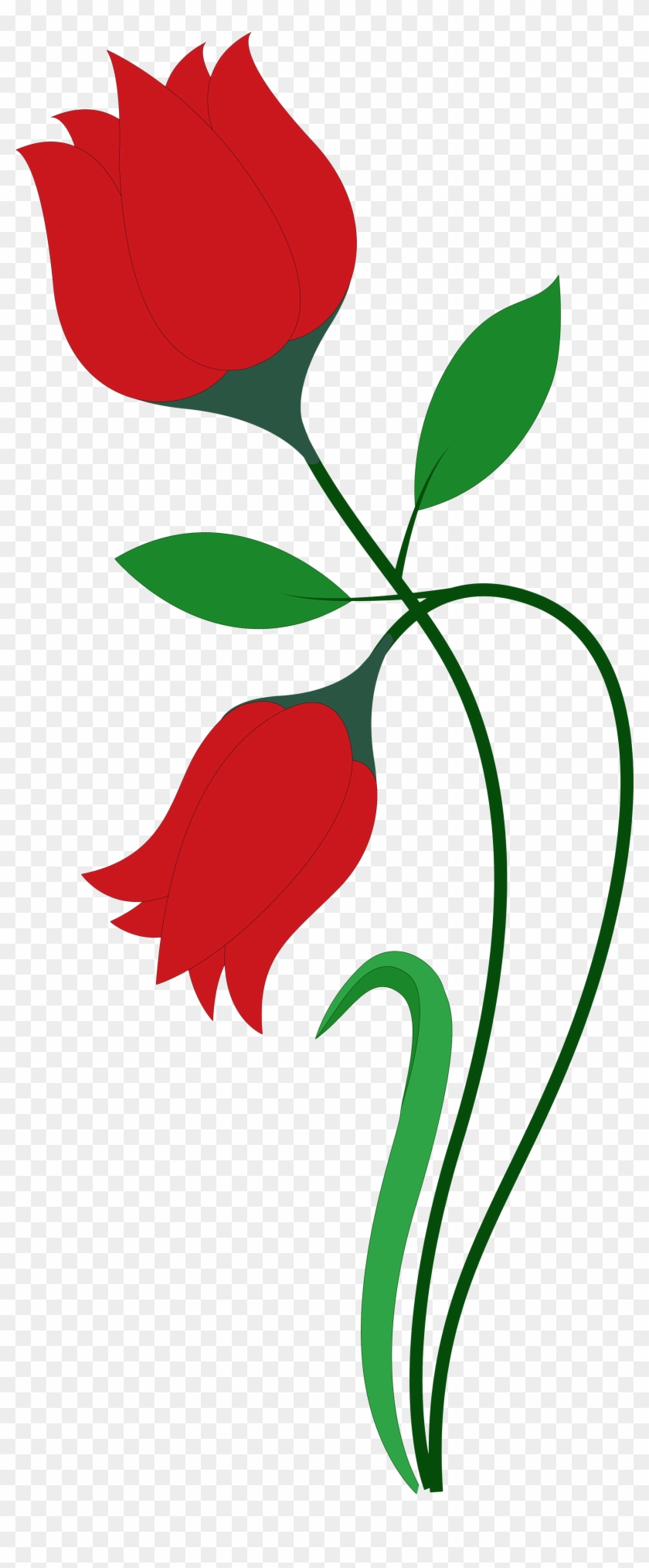 Rose Flower Vector Png Transparent Image - Flower Png #289264