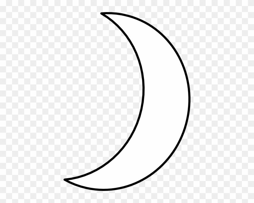 Crescent Moon Clip Art - Clip Art #289288