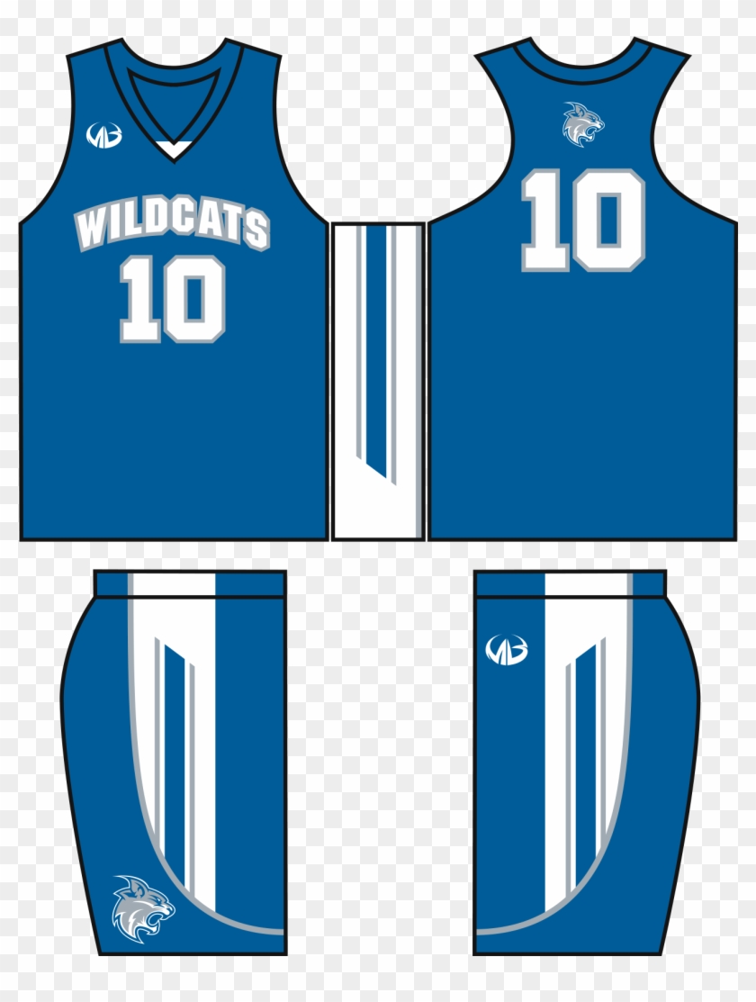 Basketball Jersey Design Template - Basketball Uniform #289333