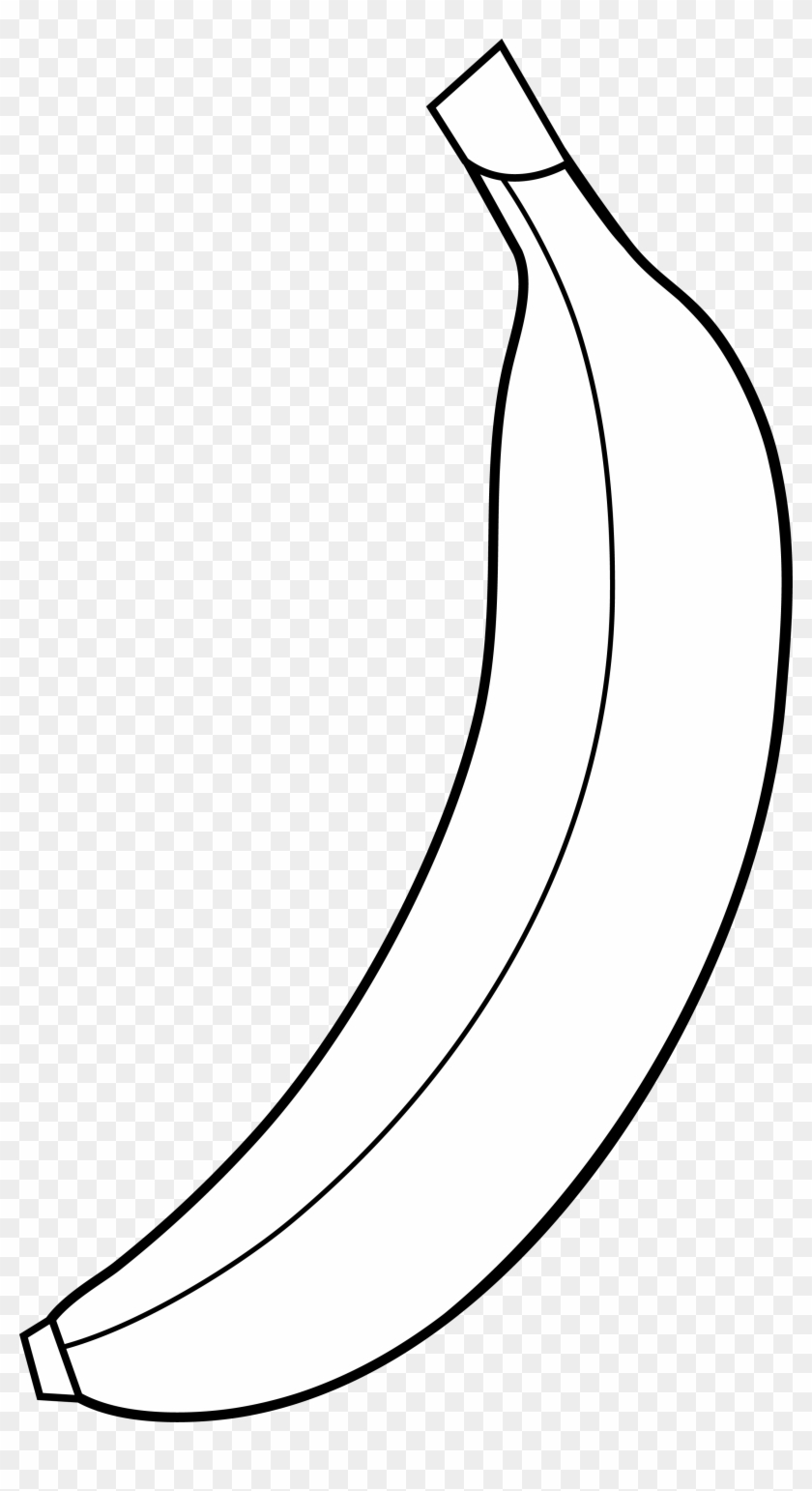 Banana Clip Art - White Banana Clipart #289366