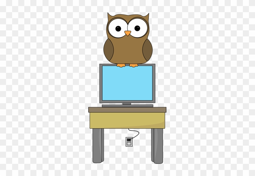 Owl Classroom Computer Technology Expert Clip Art - Classroom #289496