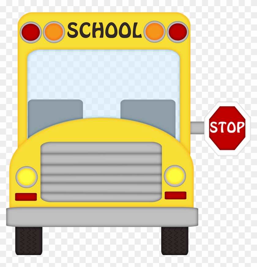 School Bus Clipart Transparent - Front School Bus Clipart #289505