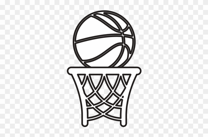 Basket Basketball Isolated Icon - Illustration #289517