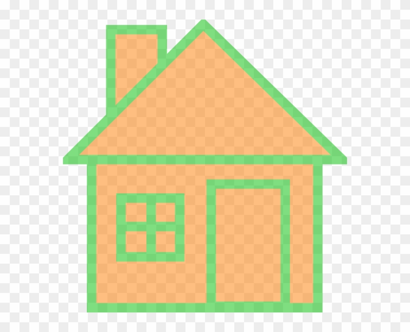 Orange House Clip Art - Hull House Clipart #289518