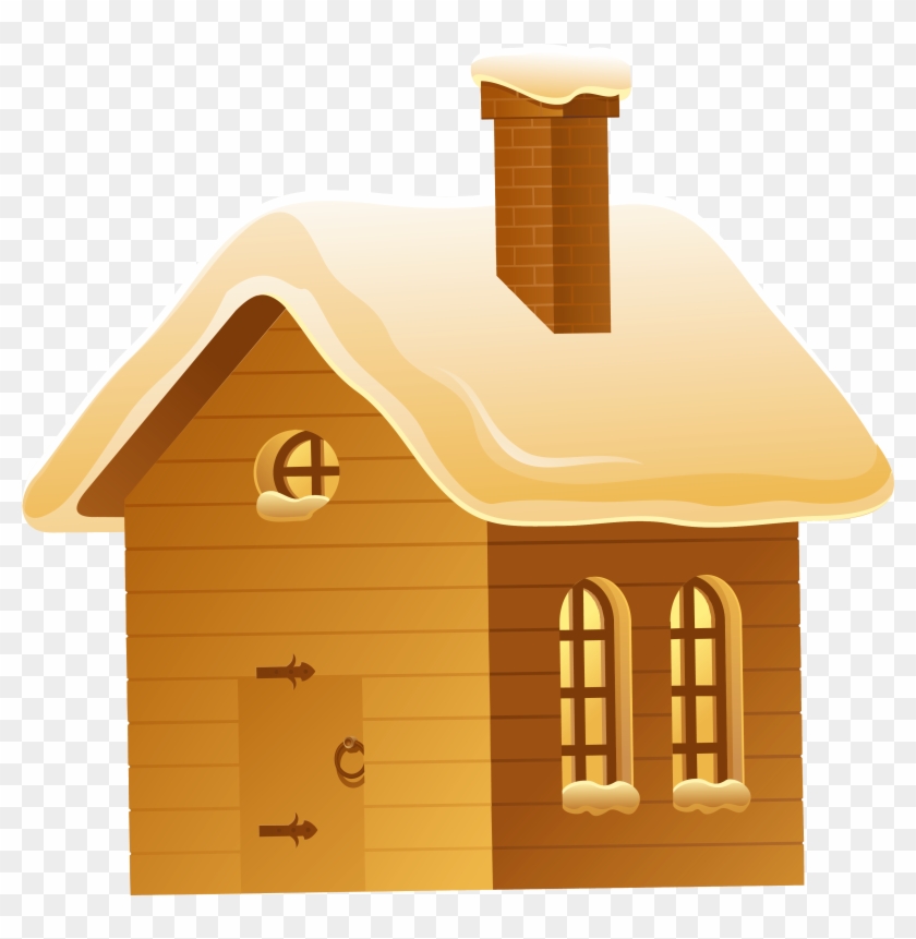 Winter Night House Png Picture Png M 1434276864 Clipart - House In Winter Clipart #289551