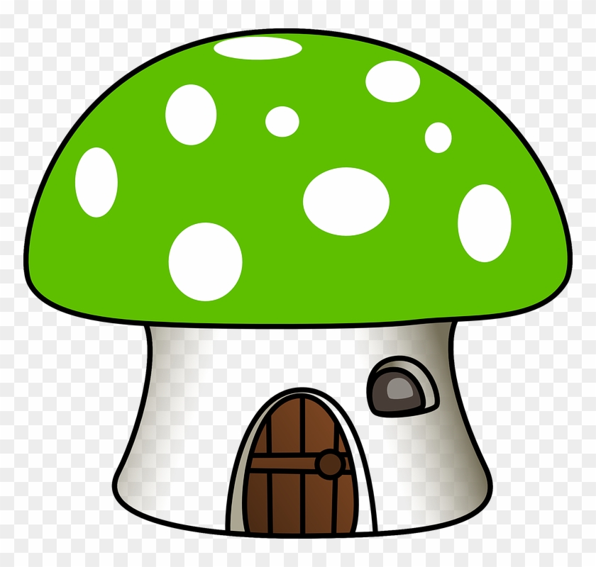 White House Vector 26, Buy Clip Art - Clipart Mushroom House #289566