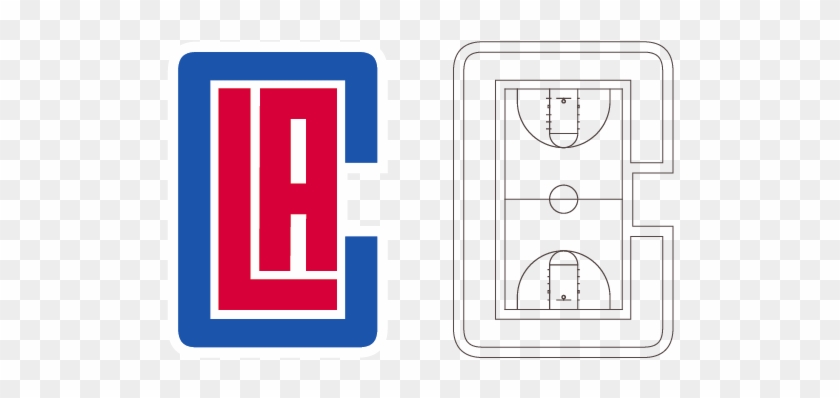 The 'la' Monogram That They've Come Up With Was Based - Los Angeles Clippers Logo #289640