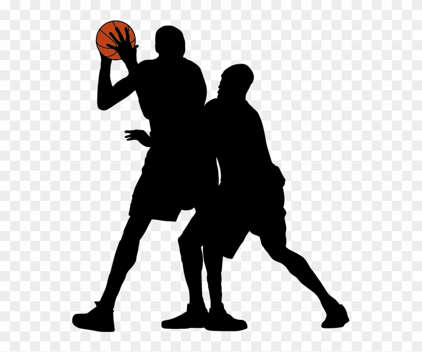 Kisspng Basketball Silhouette Sport Clip Art Cartoon - Basketball Silhouettes Clipart #289651