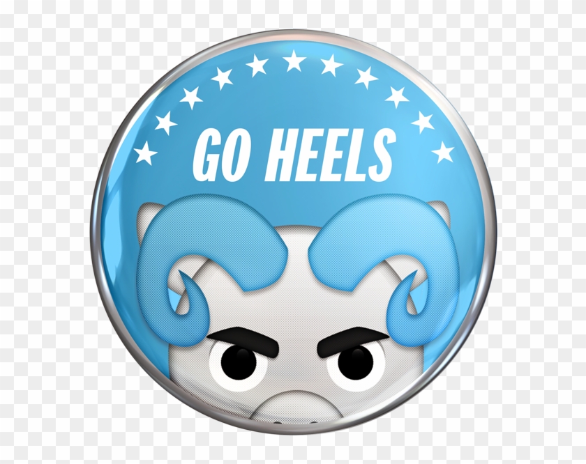 2016 Ncaa Tournament Campaign Buttons - Unc Tar Heels Emoji #289707