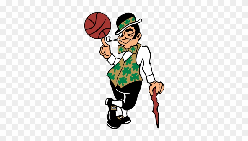Lucky The Leprechaun - Boston Celtics Logo Man #289769