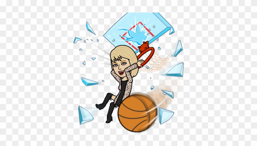 I've Made My Picks - Bitmoji Of Guy Playing Basketball #289791