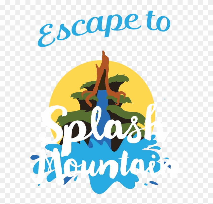 Splash Mountain Clipart - Splash Mountain Logo Png #289803
