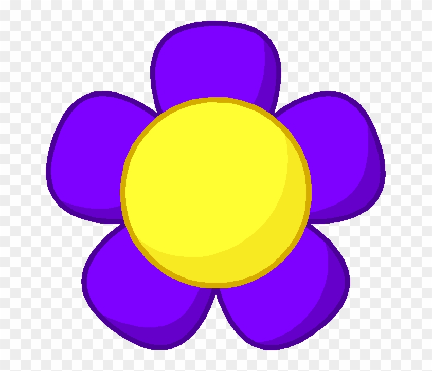 Purple Flower Body - Bfdi Purple Flower #289847