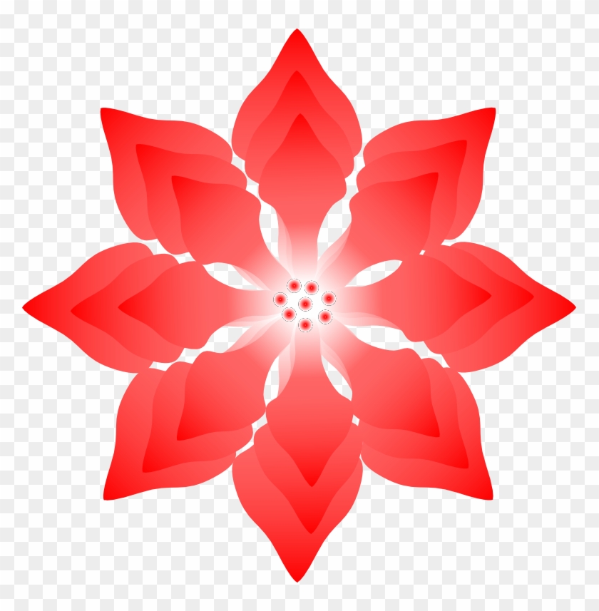 Bloom Flower, Red, Blossom, Bloom - Indian Culture Line Art #289883