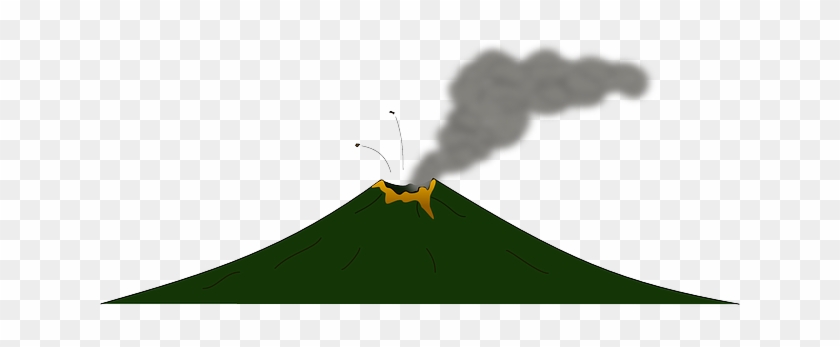 Volcano Clip Art Free - Volcano Vector Png #290071