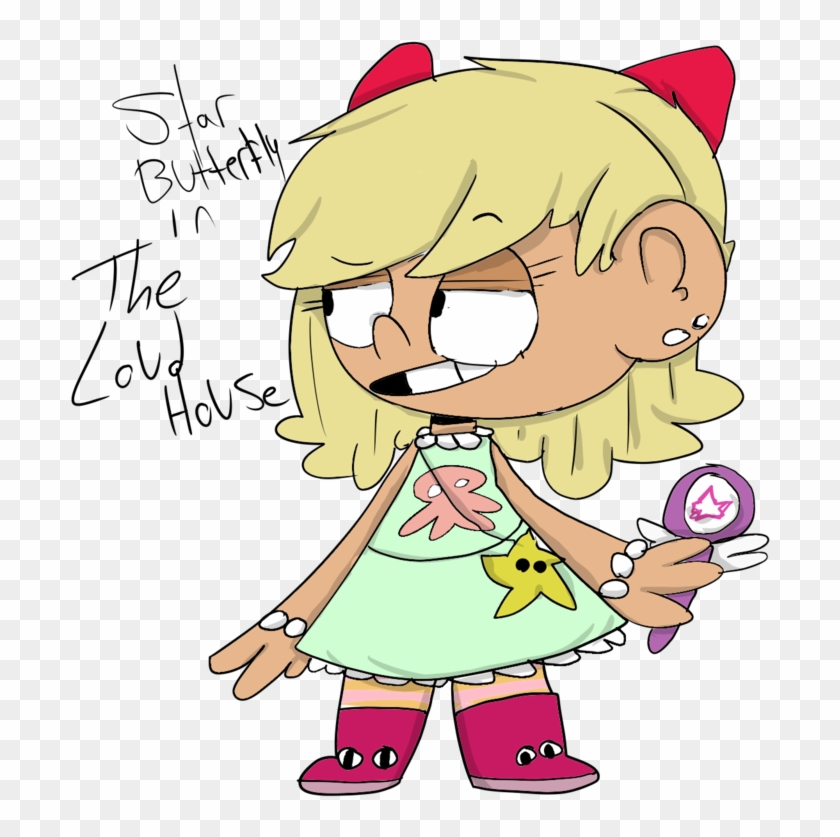 Jazzyjulie 35 10 Star Butterfly Loud House Style By - Comics #290131
